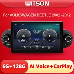 WITSON Android 15 Car Radio for VOLKSWAGEN BEETLE 2002 2003 2004 2005 - 2012 Carplay Auto Navi IPS Stero GPS Head Unit