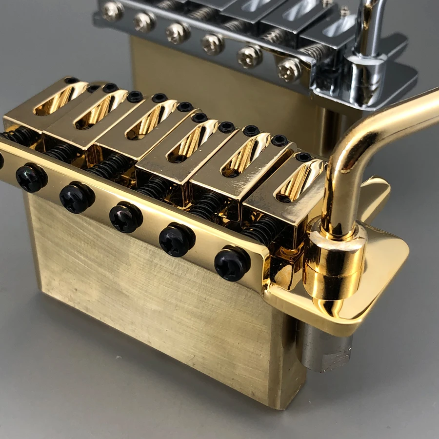 510 two point Chrome Brass Block tremolo bridge for suhr Strato guitar