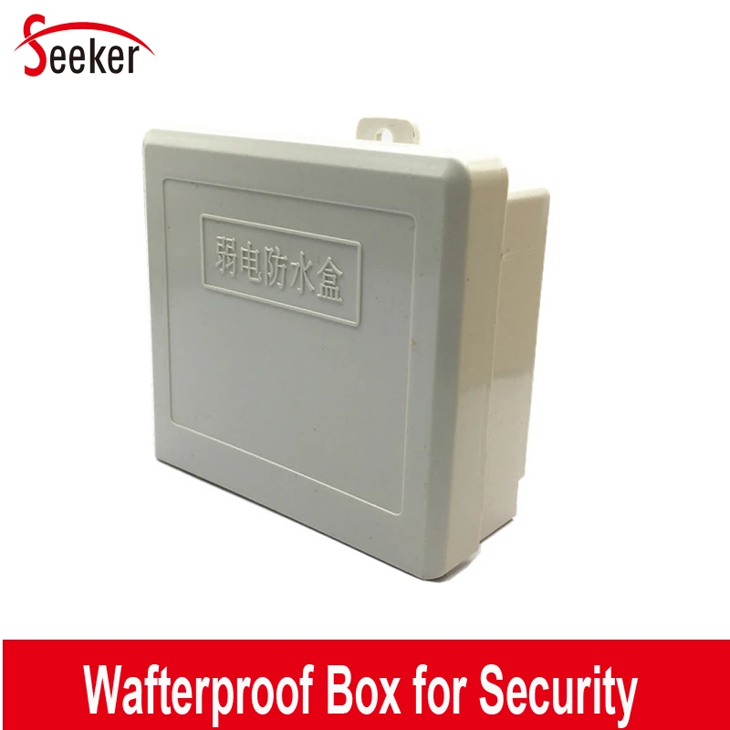 Hot Selling Plastic Waterproof Box 10CMx10CMx4CM for Security System Small Waterproof Case Cover for Power Supply