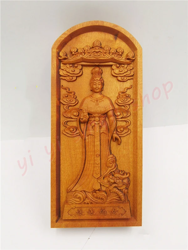 

Taoist token, lightning strike, jujube wood, relief, Empress Nuwa token, statue of Nuwa, exquisite crafts