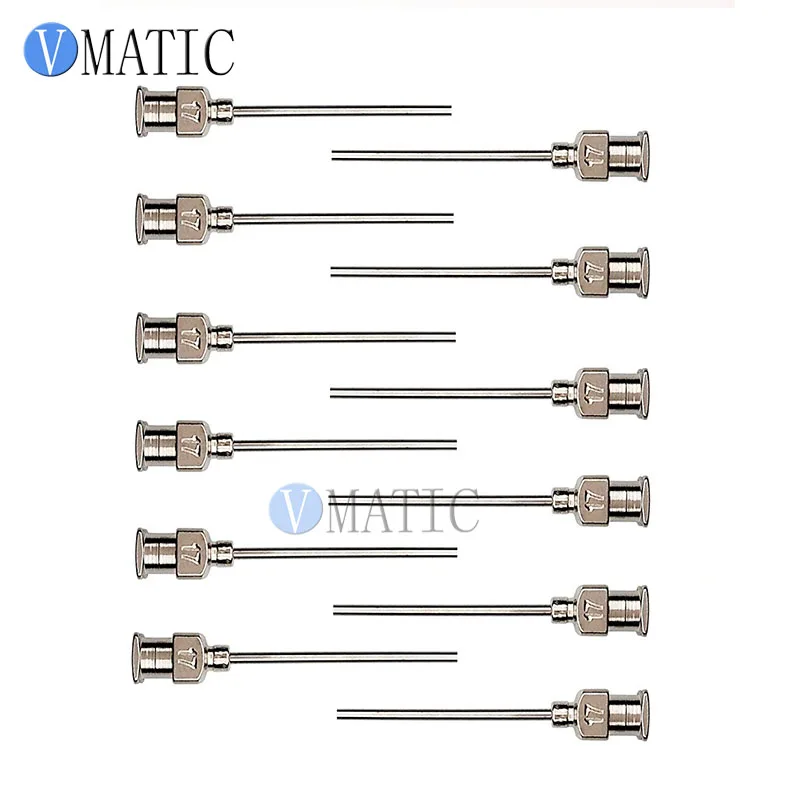 Gratis Verzending 12 Stuks 1 Inch Tip Lengte 17G Metal Rvs Liquid Dispenser Naalden