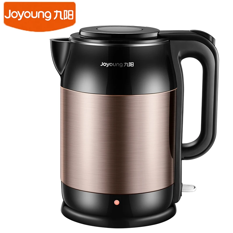 

Joyoung Electric Kettle 220V Fast Heating Water Boiler British Thermostat Auto Off Stainless Steel Water Heater K17-F67S