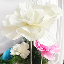 Artificial Foam Large Rose Fake Flower Head Wedding Background Large Flower Wall DIY Decoration Home Decoration