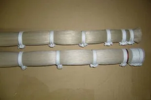 Manufacturers selling high horse tail hair 500 g Mongolia cauda equina white fiddle bow bow MAO MAO horse tail hair