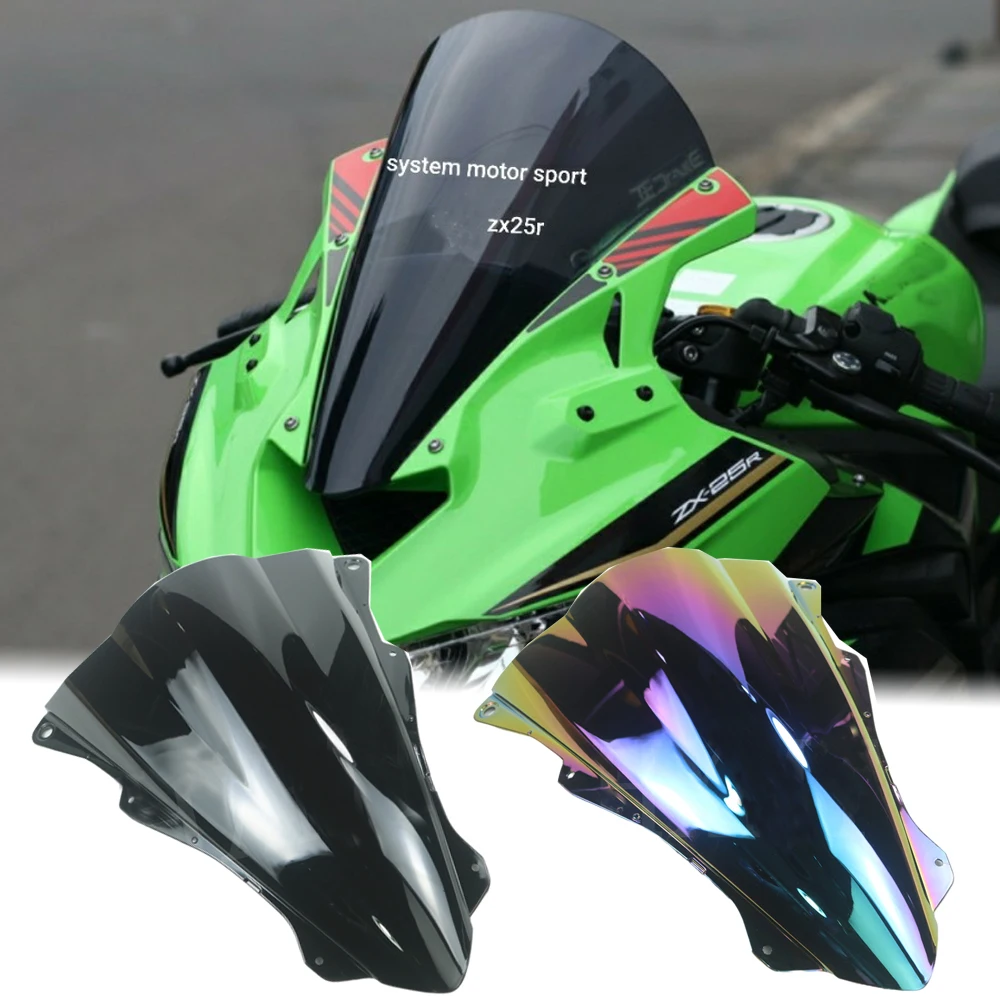 ZX25R Windscreen Windshield Wind Deflector Viser VIsor For kawasaki Ninja ZX-25R 2020 2021 ZX 25R SE KRT Motorcycle Accessories