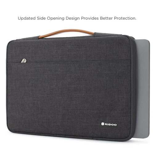 Imagen 2 del producto NIDOO bolso de mano para ordenador portátil 11,6 13 14 15,6 pulgadas para Xiaomi MacBook Air Pro 13 funda para ordenador portátil maletín