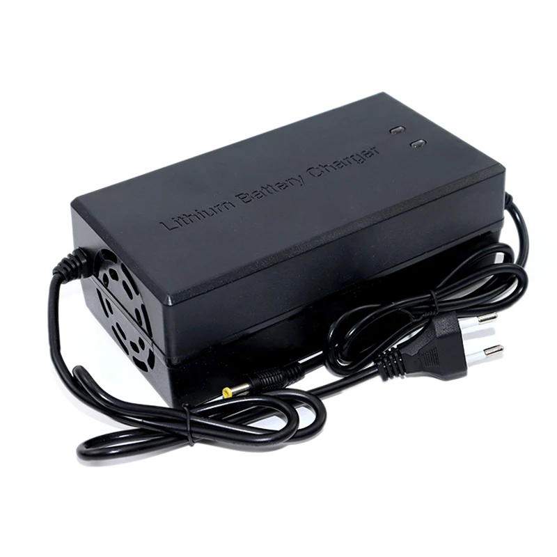 72V 5A lithium battery charger for 20S 84V lithium ion battery AC 110-220V smart charger UE/US plug DC 5.5/triangular plug