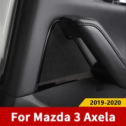 For Mazda 3 Axela 2019 2020 Car Door Speaker Ring Circle Trim Door Sound Audio Speaker Cover Trim Sticker Accessories