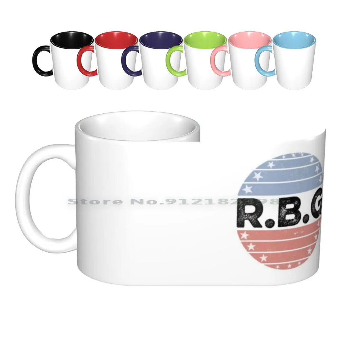 Керамические кружки Rbg с цитатами, кофейные чашки, Кружка для молока и чая, Рут Бадер, гинбург, рутриг, известный