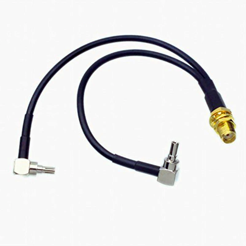 

Antenna extension cord SMA Female to 2 X CRC9 Connector Splitter Y type Cable Pigtail for HUAWEI/ZTE 3G/4G modem antenna