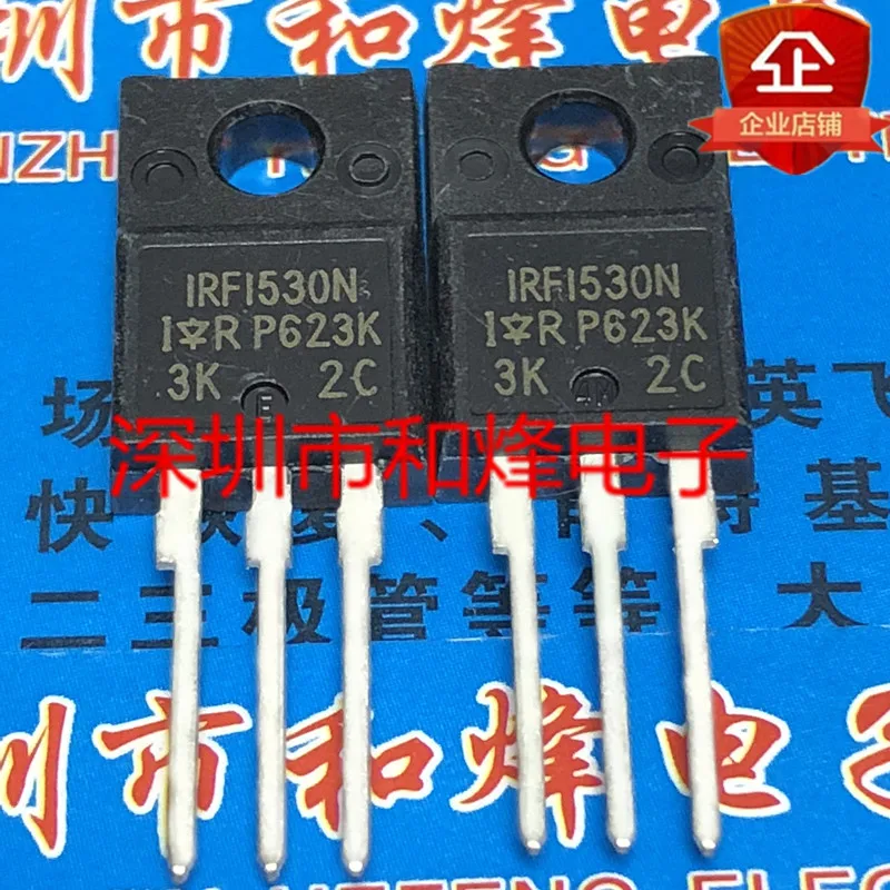 Original 10pcs/ IRFI530N TO-220F 100V 12A