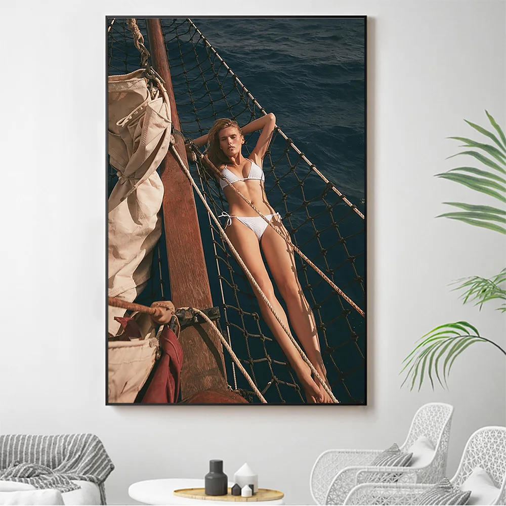 

Silk Cloth Wall Poster Madison Headrick Sexy Model Star Art Home Decoration Gift