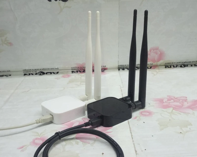 RT3572 2.4GHz & 5.0GHz 600Mbps WiFi USB Adapter Wireless WiFi Adapter with Internal Antenna for SamSung TV Windows 7/8/10