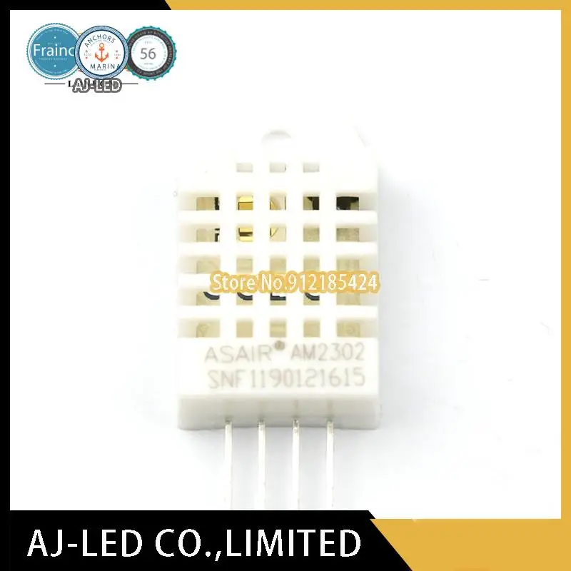 2pcs/lot AM2302 digital signal temperature and humidity sensor high precision single bus module AOSONG