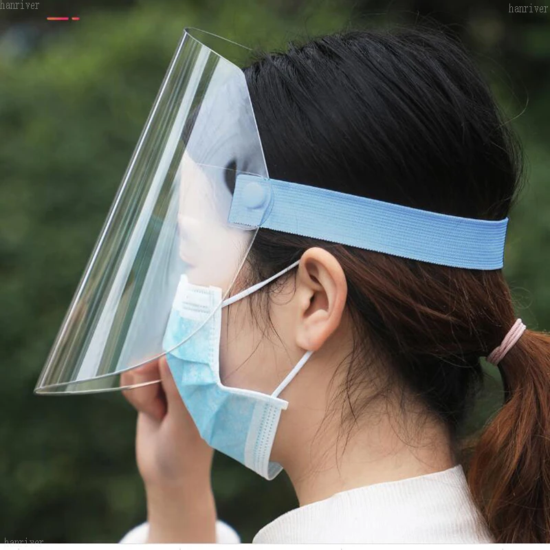 Full Face Protect Anti saliva Anti Foam Covering Dust-proof Safety Shield Tool Clear Face Mask Protect Eye Safety