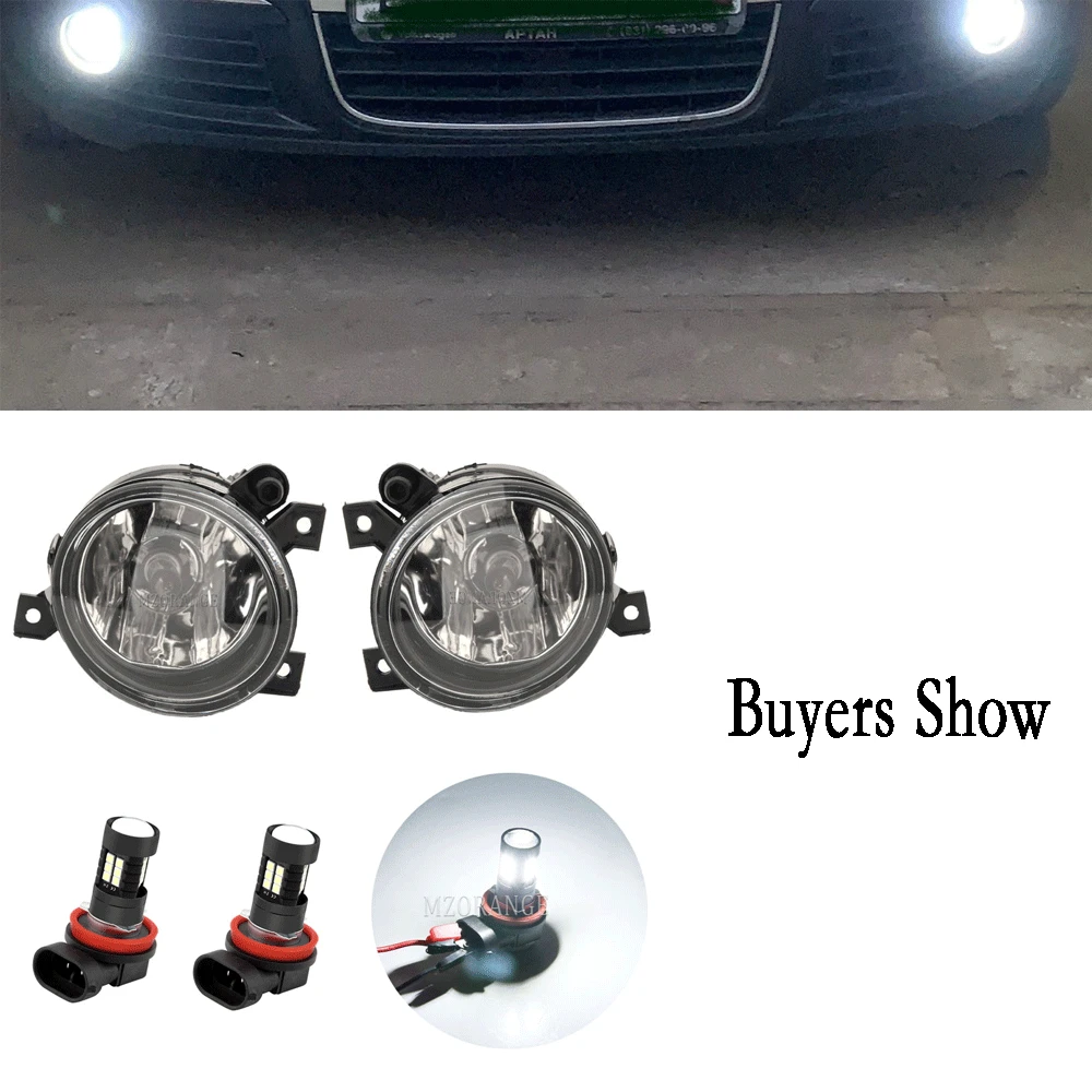 

Fog Lights LED For Volkswagen for VW Jetta V MK5 2006 2007 2008 2009 2010 2011 Front Bumper Fog Lamp for Sagitar Accessories