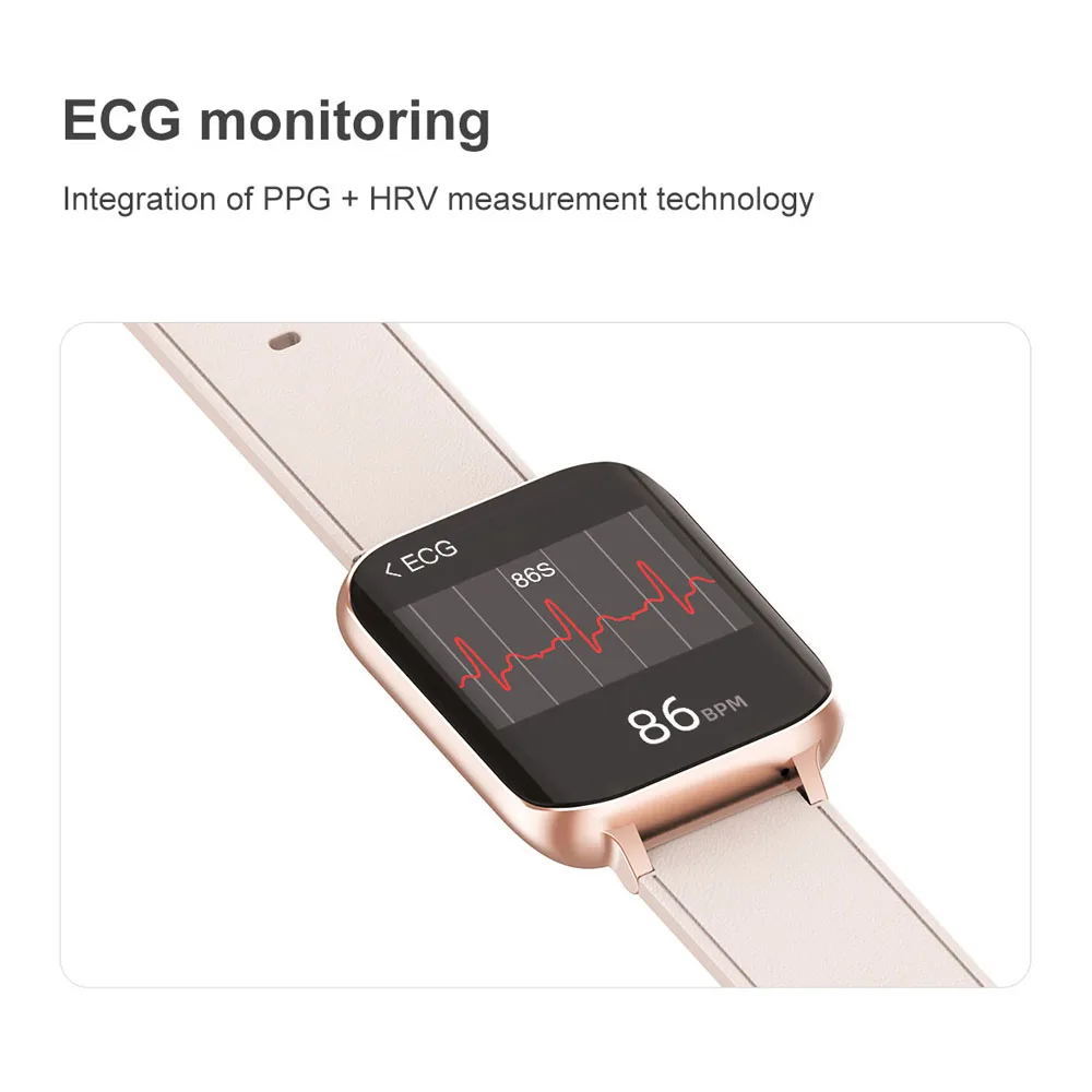 D-T93 ECG Montre Intelligente Pour Les Hommes et Femmes 1.78 Pouces 420*485 Musique Appel Bluetooth Smartwatch Pour Android IOS Sport Fitness Tracker