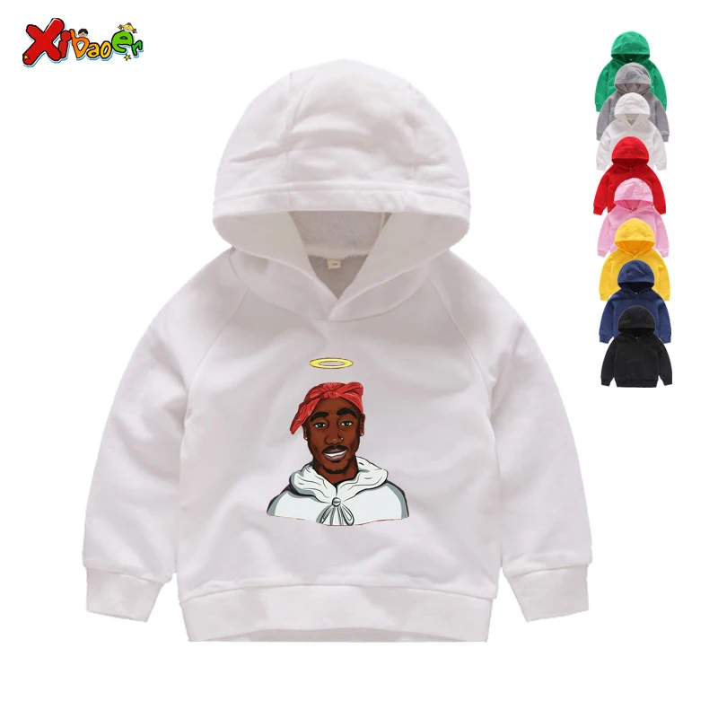 

Cartoon Hoodies Printed Children Autumn Cotton Hoodies & Sweatshirts Game Boy/girl Tops Breathable Funny Tops 2T-8T