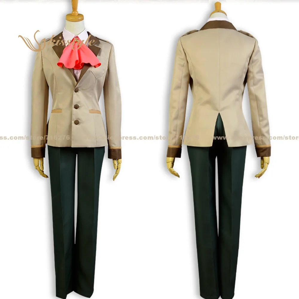 Kisstyle Fashion Rampo Kitan: Game of Laplace Kobayashi Uniform COS Clothing Cosplay Costume,Customized Accepted