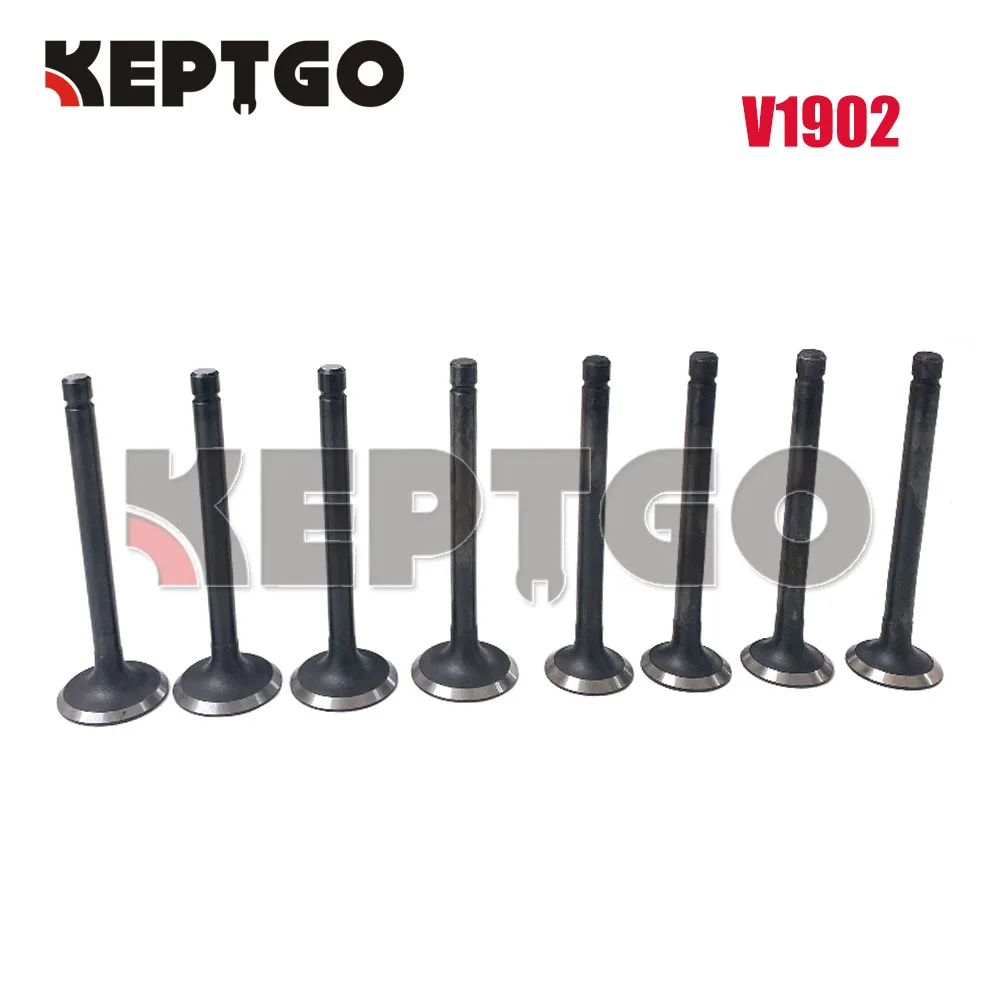 

New V1702 V1902 - Intake x 4 + Exhaust x 4 Valve Set for KUBOTA Engine