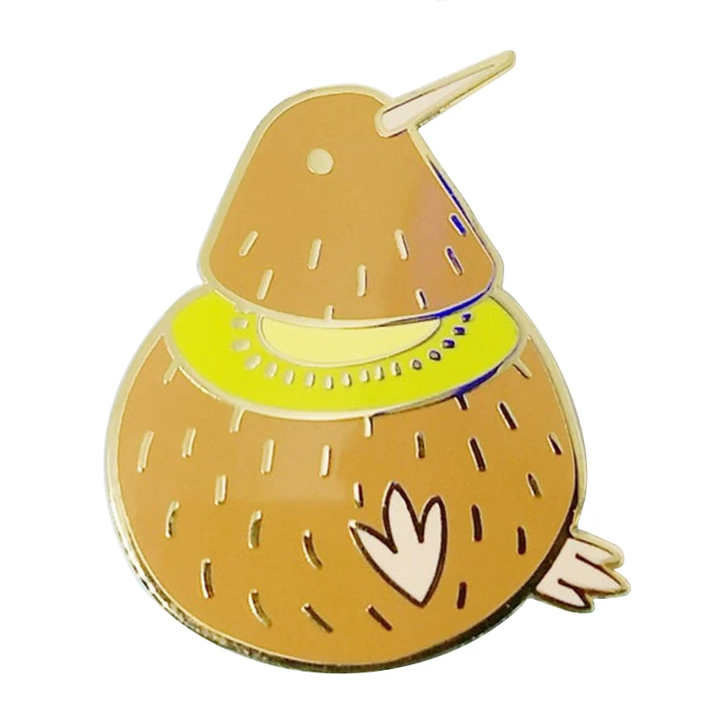 Kiwi Pin Badge