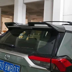 For 2019 2020 New Toyota RAV4 Spoiler High Quality ABS Material Car Rear Wing Lip Spoiler by Primer Color