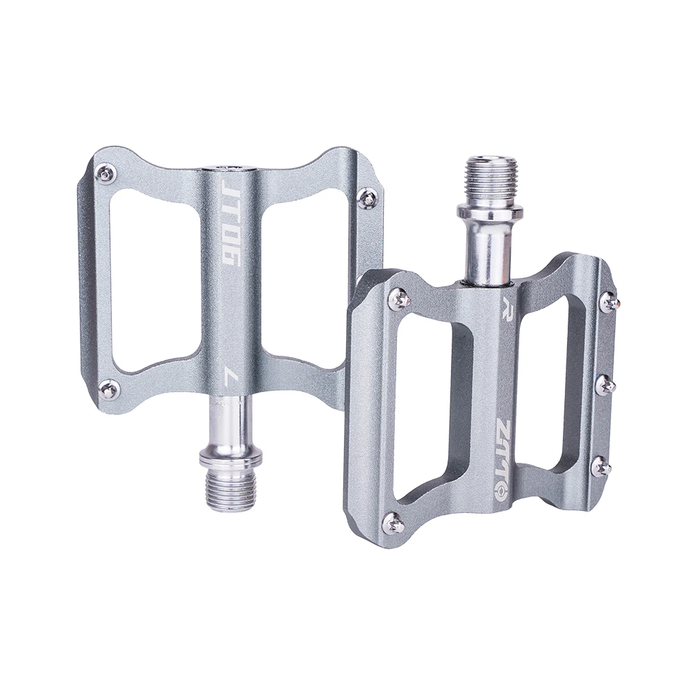 Ztto Rennrad ultraleichte flache Pedal Aluminium legierung Fahrrad lager rutsch feste Falt pedale Radfahren jt06