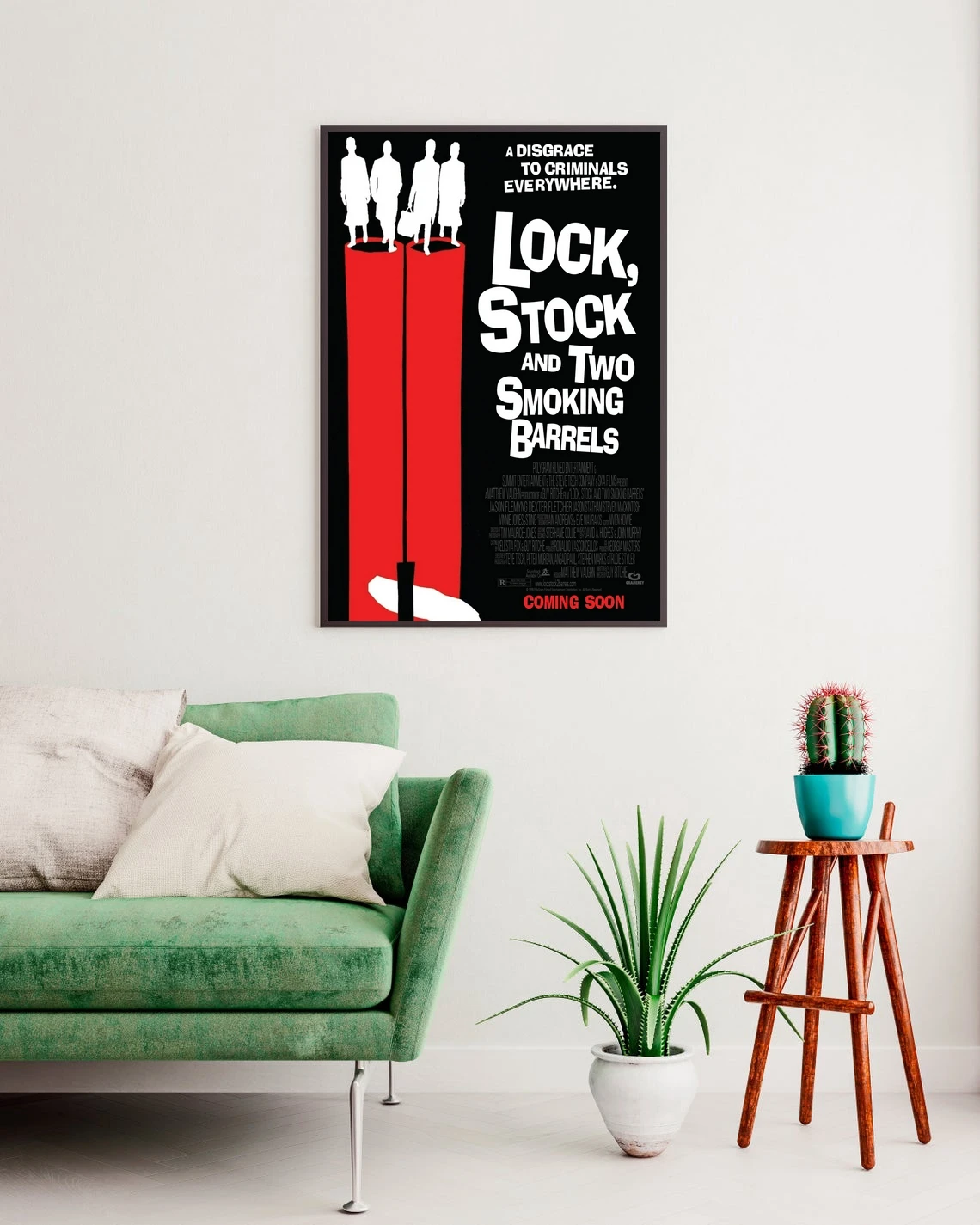 Lock, Stock and Two Smoking Barrels Movie Poster Home Decoration Wall Painting (No Frame)