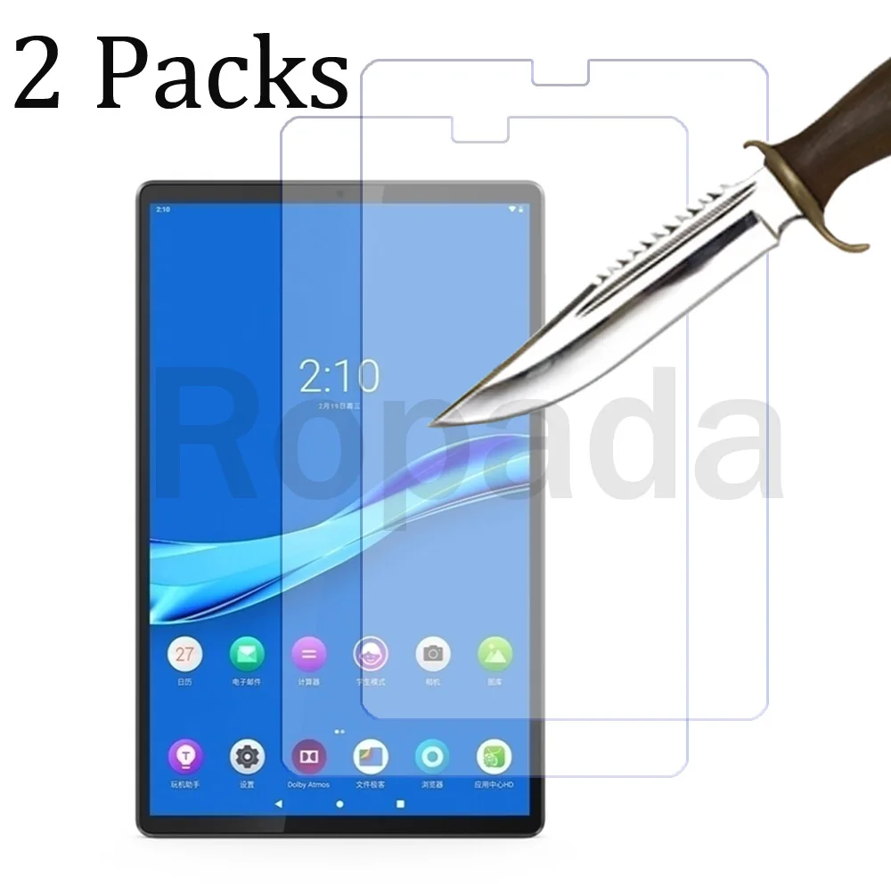 2PCS tempered glass screen protector for Lenovo tab 4 7 8 10 plus E7 E8 E10 M7 M8 M10 REL HD FHD 2nd gen protective films