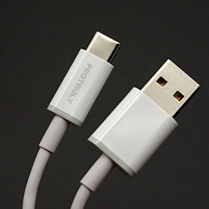 Cable de datos/carga USB tipo C, carga rápida TPE suave con blindaje adecuado para Samsung/Xiaomi/Meizu, etc.