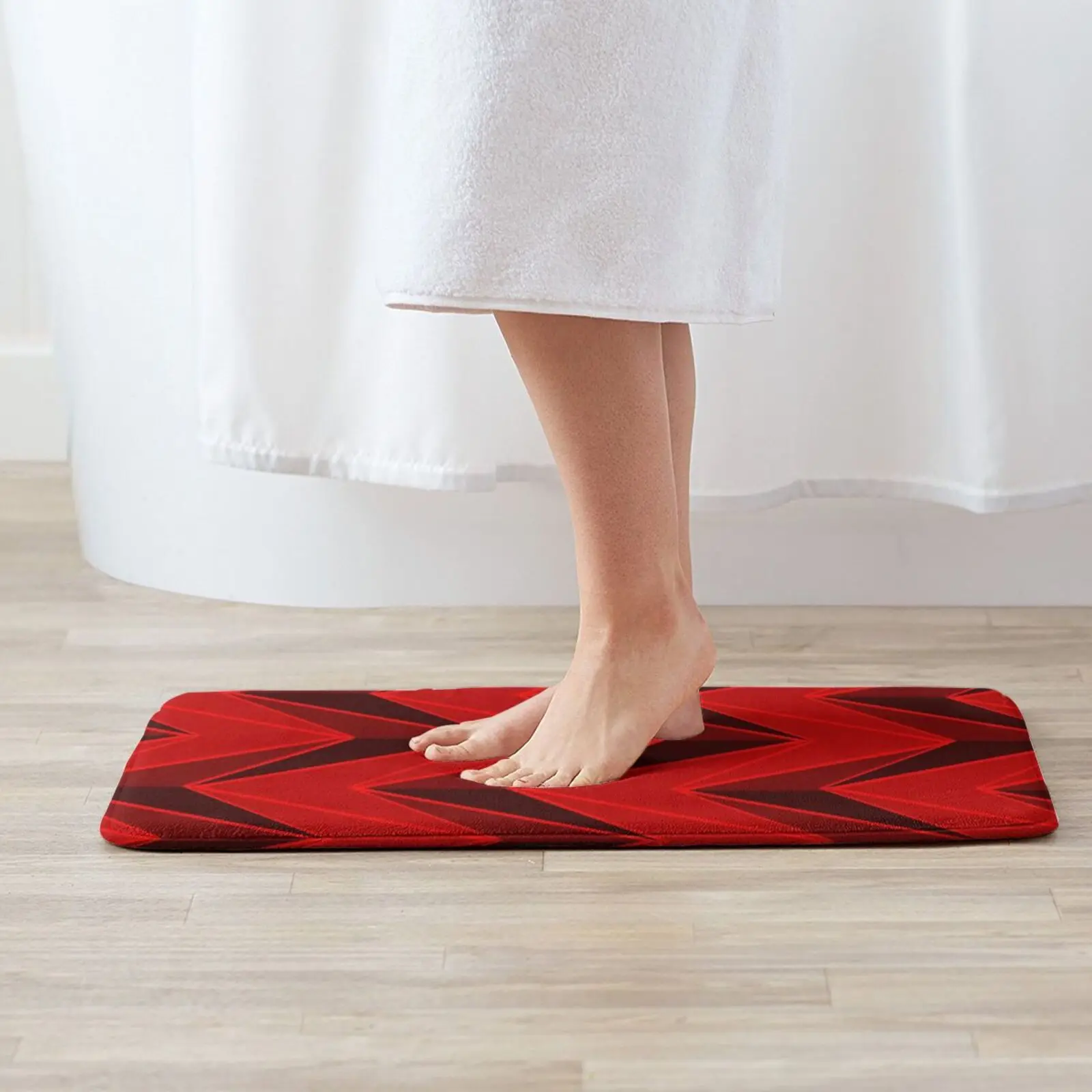 20 - 21 Red Pattern Soft Cushion Home Carpet Door Mat Car Rug Arteta Soccer Arteta Coach Mikel Arteta Football Mikel Arteta