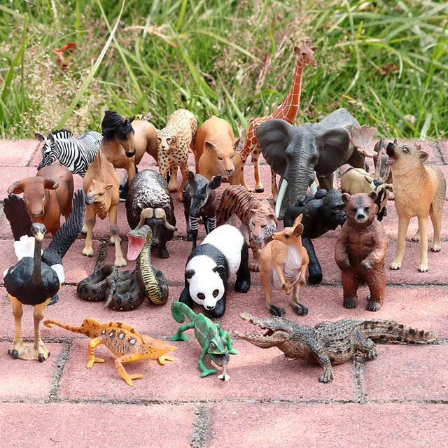 Jungle fashion figurines