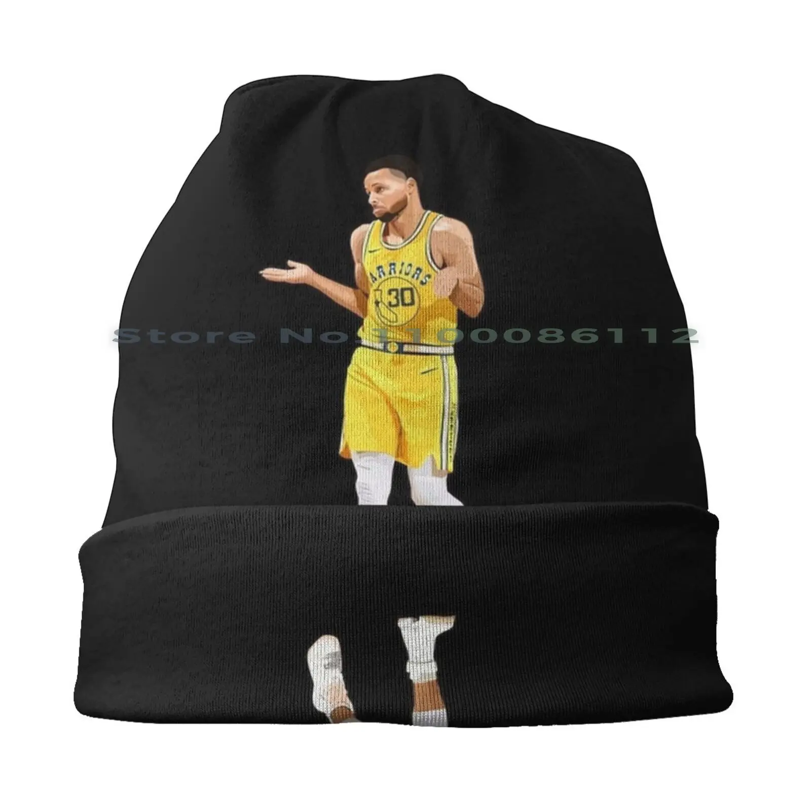 Steph Curry #30 Not My Problem Beanies Knit Hat Basketball Klay Steph Curry Thompson Vexeland Brimless Knitted Hat Skullcap