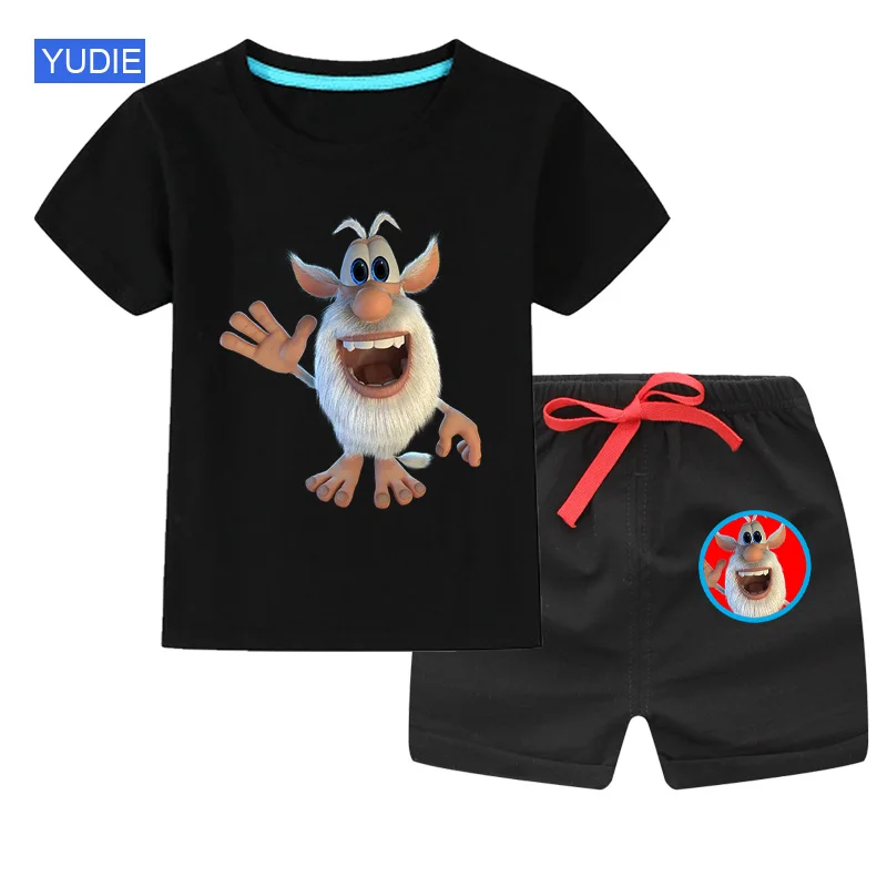T Shirt Set Kids Clothing Suits Summer T-Shirt+Short Pants Tollder Baby Set Boys Casual Children Clothes Shirt Cool 2 piece sets