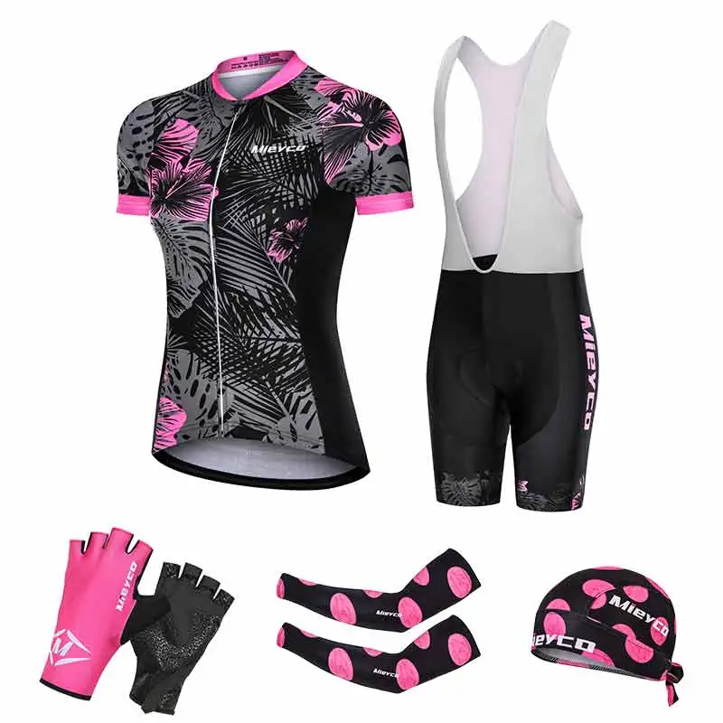 Women\'s Cycling Clothing Summer Mountain Bike Clothing Pro Team Bicycle Clothes Anti-UV Ropa Ciclismo Cycling Clothing Female