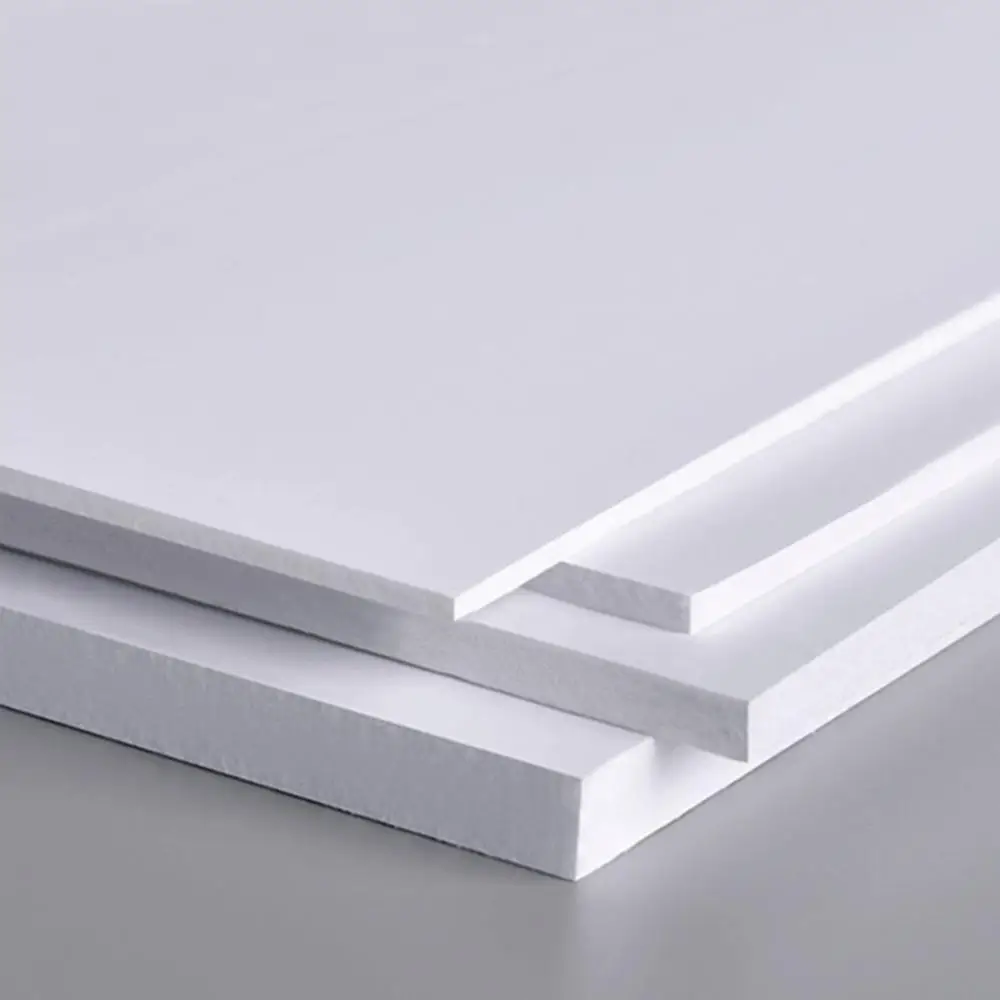 5pcs 100x200mm PVC Foam Board Plastic Model Pvc Foam Sheet Board White Color Foamboadrd Model Plate 0.2mm to 1mm thickness