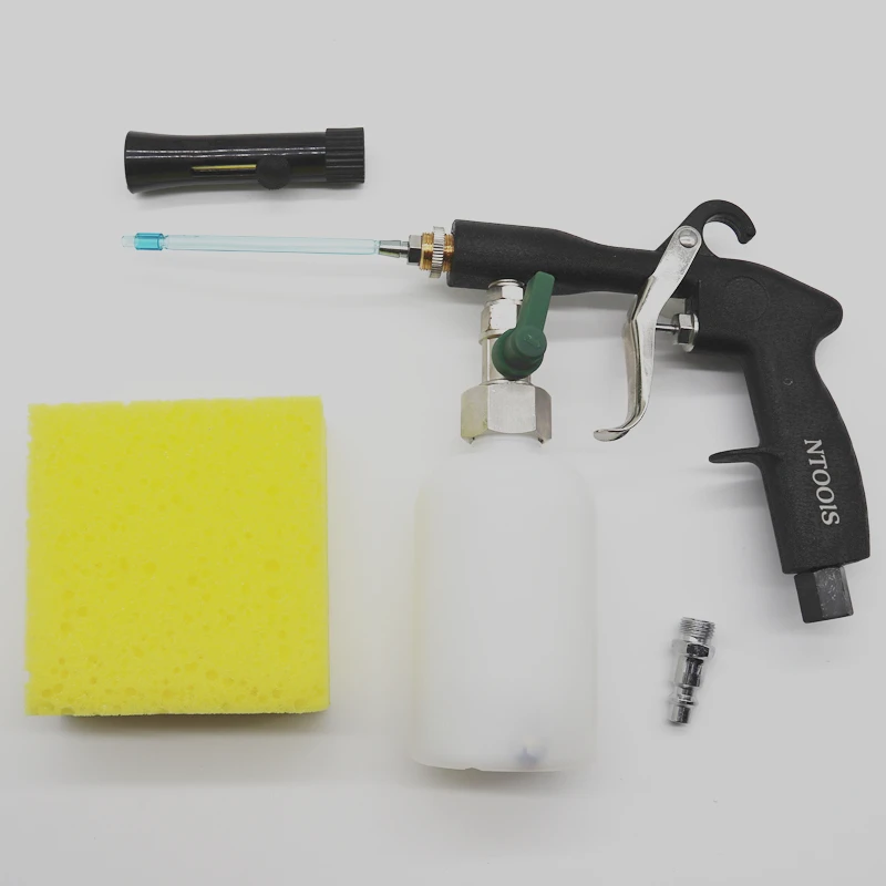 Car Roof Cleaning Gun High Pressure Interior Cleaning Gun Coating Gun Flannel Roof Cleaning Beauty tool