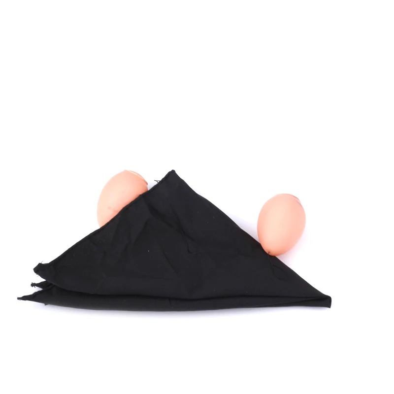 1set Handkerchief Appearing Egg Close Up Magic Tricks Professional Magician Stage Street Accessory Illusion Props E3072