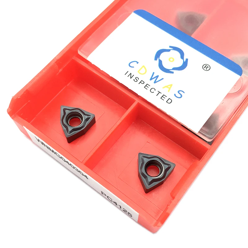 10 Stuks Wnmg040304 Pc4125 Zwart Van Hoge Kwaliteit Extern Draaiend Gereedschap Carbide Inzetstukken Wnmg 040304 Cnc Draaibank Snijgereedschap Voor Staal
