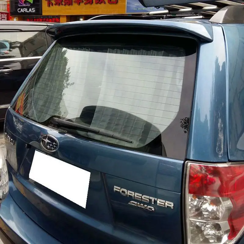 For Forester Spoiler Original paragr ABS Material Car Rear Wing Primer Color Rear Spoiler For Subaru Forester Spoiler