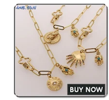 MHS.SUN Kreative Halsketten mit Herzschloss-Anhänger, modischer Zirkonia-Vorhängeschloss-Charm für Frauen, klobige Kette, Choker-Schmuck – Detail 12