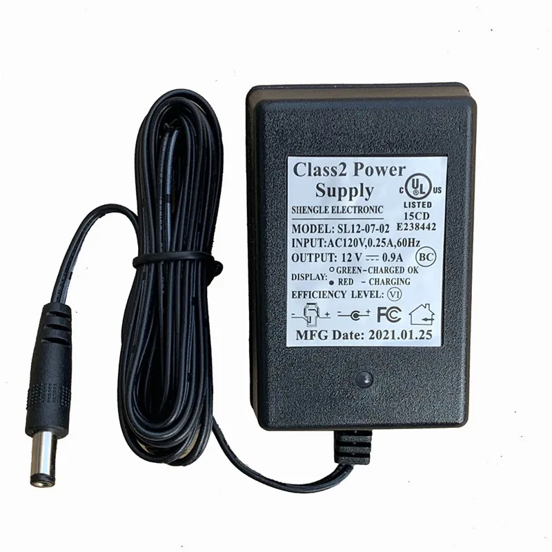 6 Volt /12Volt Battery Charger with Square-Type Plug or Round Hole  for 6V/12V Children Electric Ride On Car