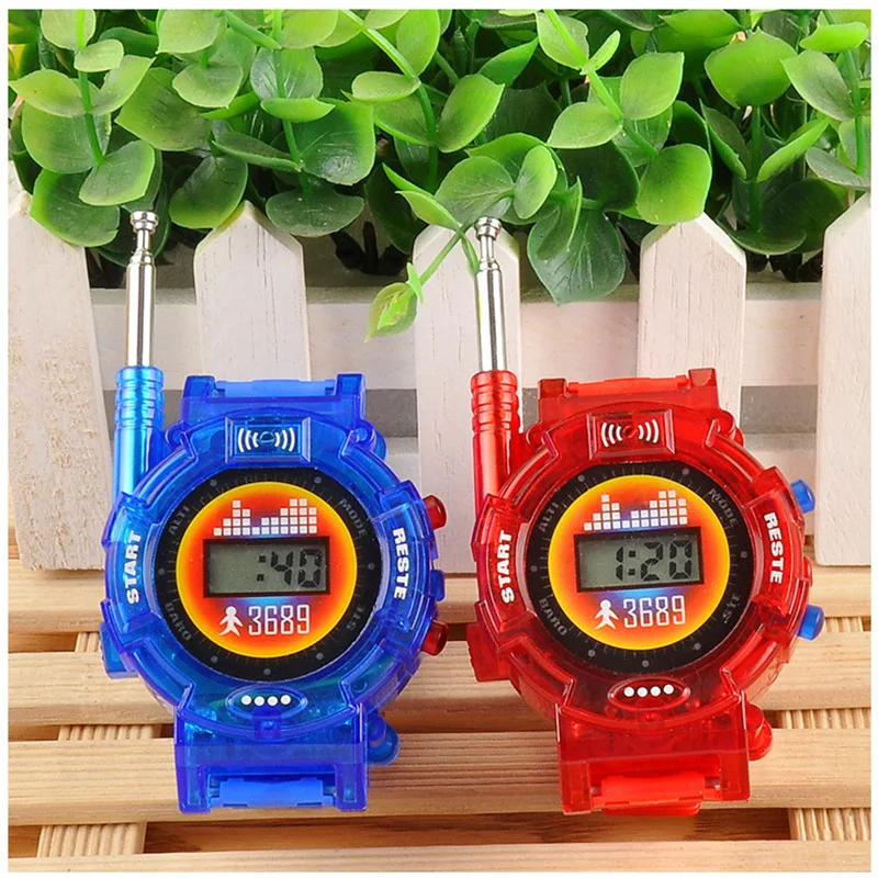 Children\'s toy watch walkie talkie boy parent-child wireless dialogue camouflage call machine telephone outdoor two way radio