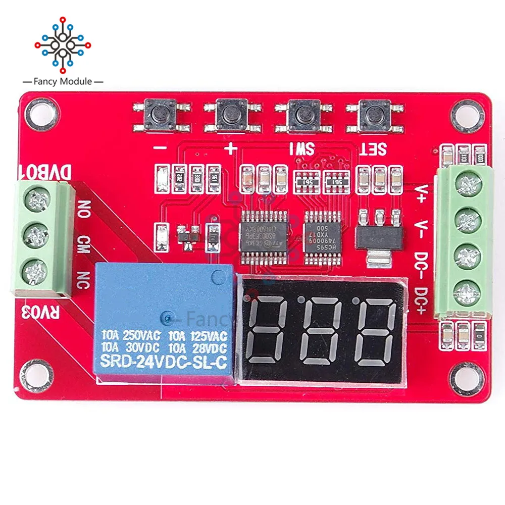 diymore DC 5V 12V 24V DVB01 Voltage Comparator Charge Discharge Protection Overvoltage Undervoltage Overload Protection Module