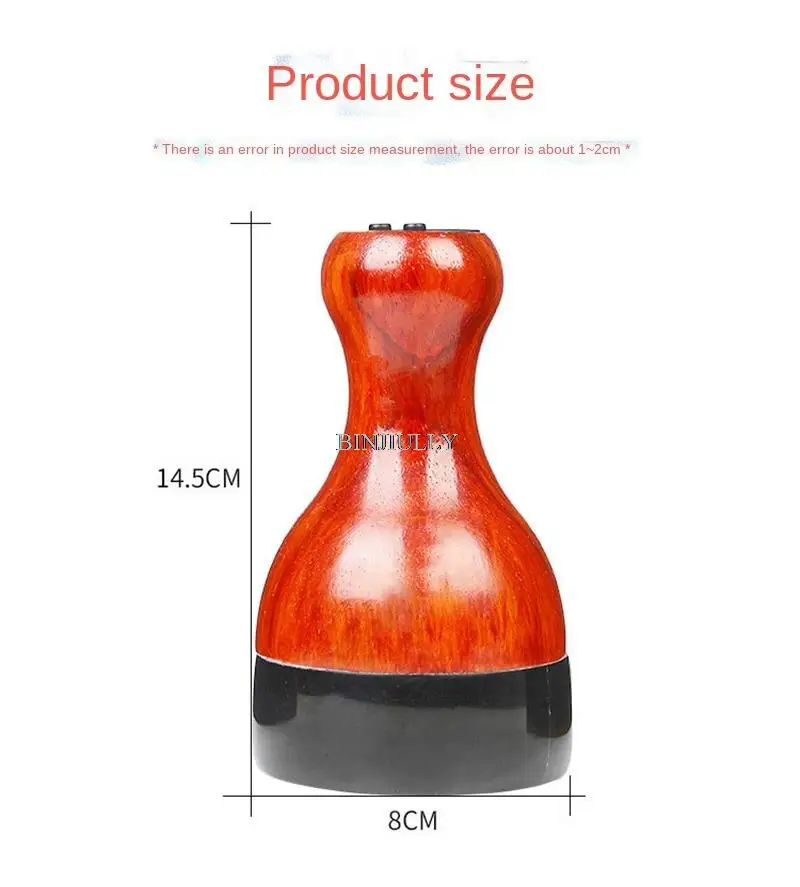 Rechargeable Energy Stone Massager Acupressure Heating Gua Sha Scraper An-Cellulite Fat Burner Body Back Massage Beauty Slimming