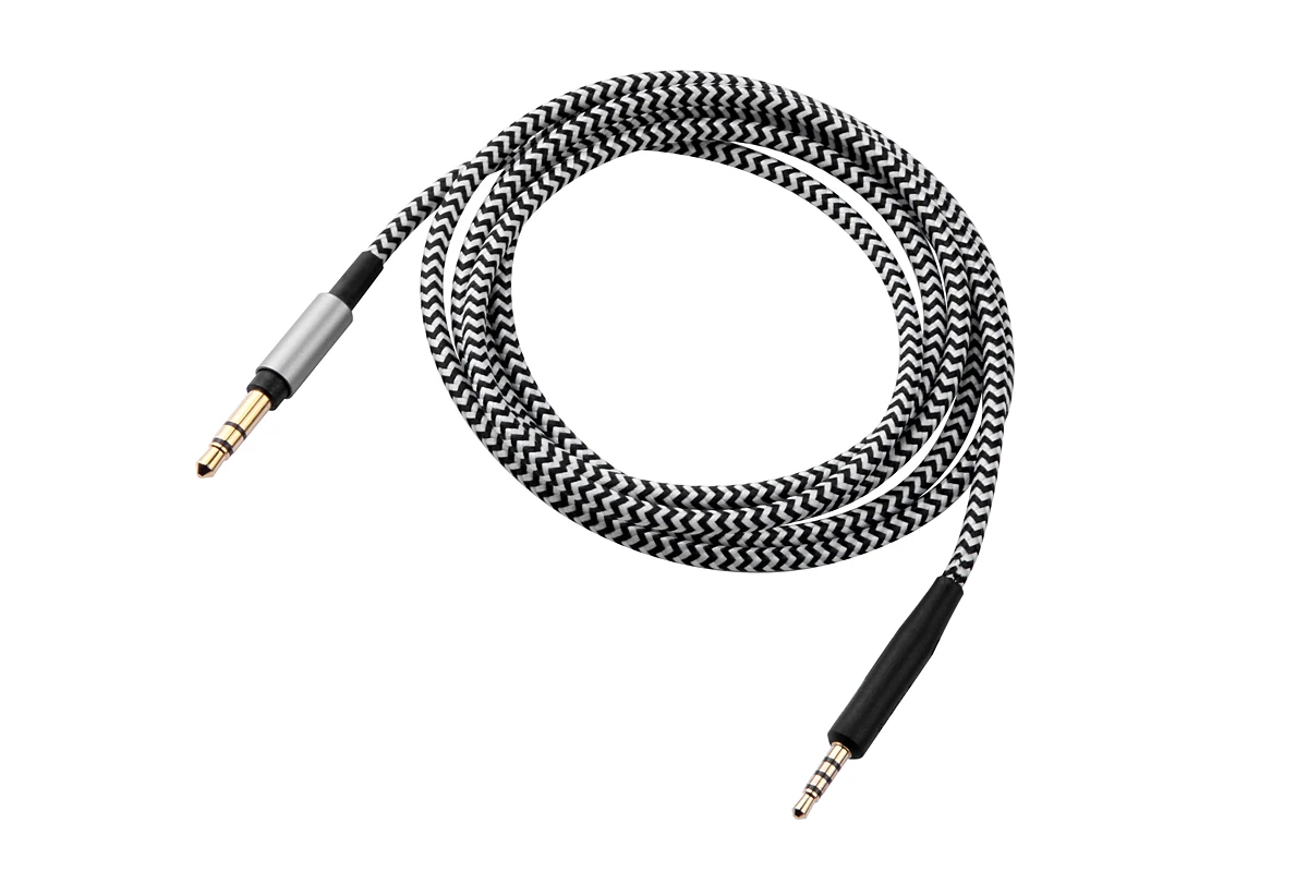 Cavo Audio in Nylon per cuffie Bose QuietComfor QC25 QC35 QC45 700.