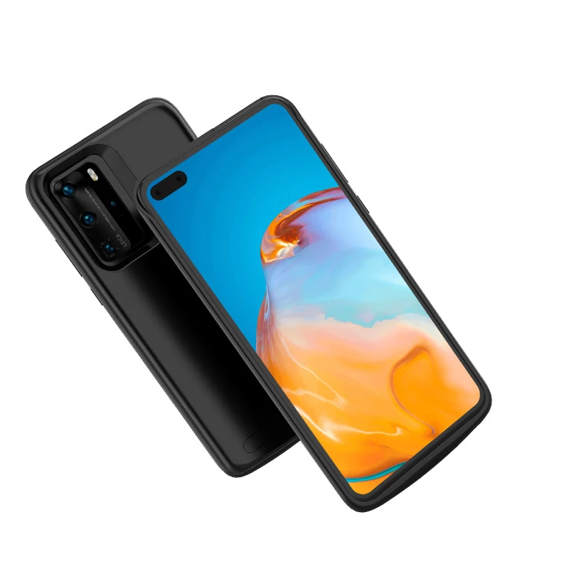 External Battery Charger Case for Huawei P30 pro P40 Pro / Lite P50 Pro Slim Mobile Phone Cover Charging Case Power Bank 6800mAh