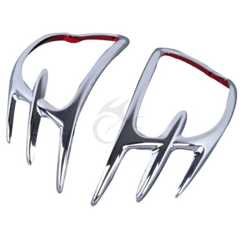 Motorcycle Chrome Turn Signal Lights Decoration Trims For Honda Goldwing GL1800 2001-2017 16 15 14 13 12 11 10 2009 08 07 06 05