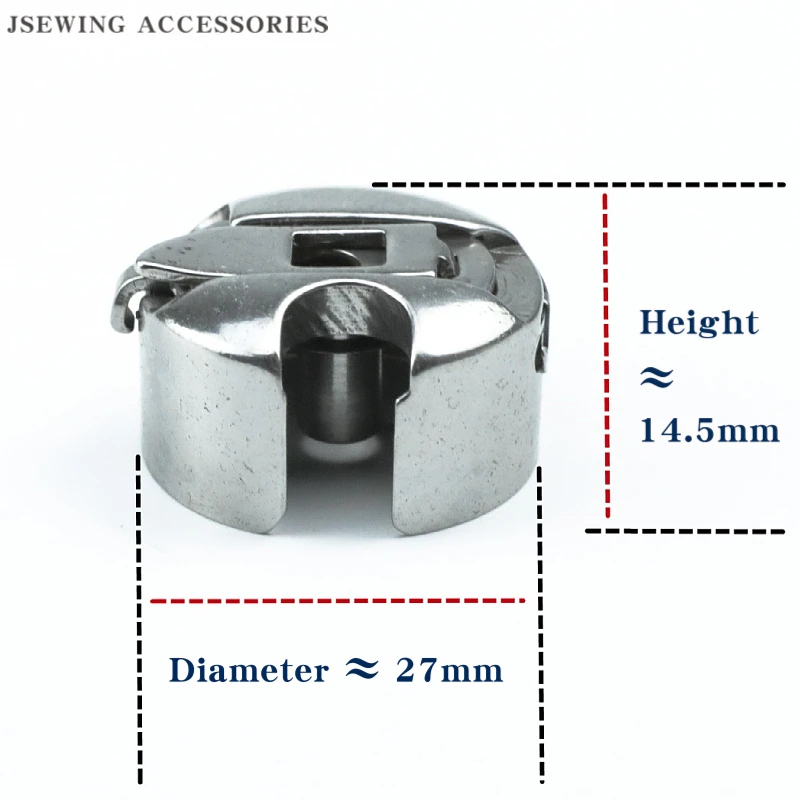 6-5 / 6-7 Large Capacity Bobbin Case Fit Typical 0302 0303 GC6-6 GC6-7 Top and Bottom Feed Sewing Machine Jumbo