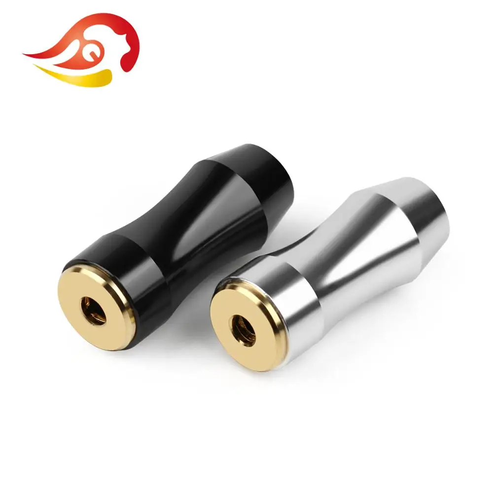 QYFANG 2.5mm Headphone Female Audio Jack 3 Contact HiFi Earphone Plug Metal Adapter Bright Aluminum Alloy Shell Wire Connector